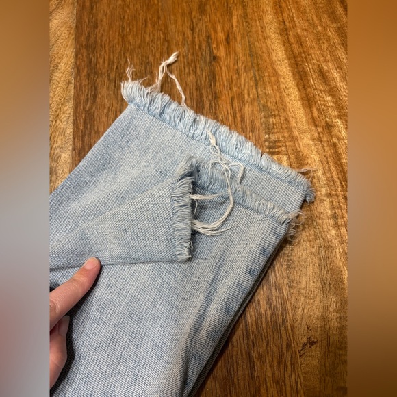 Rag & Bone Womens Slim Boyfriend Jeans Dre Low Rise Denim Copped Blue Size 26 - Picture 2 of 6